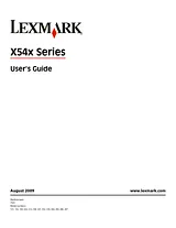 Lexmark X546dtn 사용자 가이드