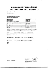 Conrad Energy remote control ARF 2185 mm ROC006 Data Sheet