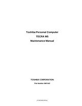 Toshiba M5 User Manual