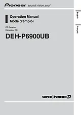 Pioneer DEH-P6900UB Manuale Utente