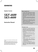 ONKYO SKS-4600 Manuel D’Utilisation