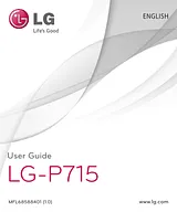LG LGP715 Benutzeranleitung