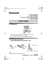 Panasonic KXTG7120SL Mode D’Emploi