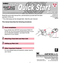 MSC Heart Rate Monitor Manuale Utente