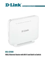 D-Link DSL-6740U 빠른 설정 가이드