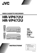 JVC HR-VP472U Manual Do Utilizador