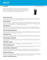 Sony HVLF60M Guide De Spécification