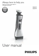 Philips Waterproof shaver & styler QS6141/33 QS6141/33 User Manual