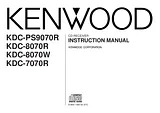 Kenwood KDC-8070W Manual De Usuario