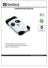 Sandberg Print Cover 4/4S Panda 404-85 数据表