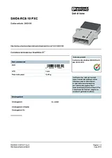 Phoenix Contact Plug SWD4-RC8-10 PXC 2903106 2903106 データシート