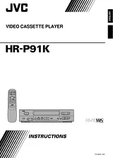 JVC HR-P91K User Manual