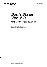Sony NW-S23 Manual