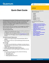 Quantum govault 40gb Anleitung Für Quick Setup
