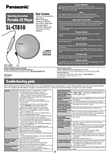 Panasonic SL-CT810 Справочник Пользователя