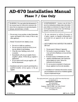 American Dryer Corp. AD-670 Manual Do Utilizador