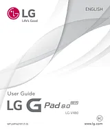 LG G Pad 8.0 WiFi User Guide