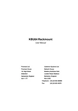 Cabletron Systems KBU64 Rackmount Справочник Пользователя