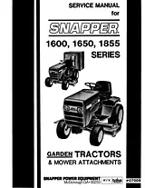 Snapper 1600 Manual Do Utilizador