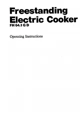 Electrolux FH 64.1GD Manual De Usuario