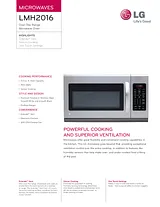 LG LMH2016SB 제품 매뉴얼