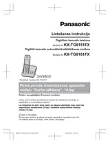 Panasonic KXTG8161FX Operating Guide