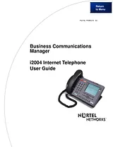 Nortel Networks i2004 Manual De Usuario