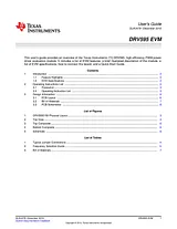 Texas Instruments DRV595 Evaluation Module DRV595EVM DRV595EVM Data Sheet