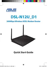 ASUS DSL-N12U D1 Anleitung Für Quick Setup