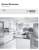 Bosch HMD8451UC 매뉴얼