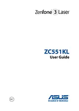 ASUS ZenFone 3 Laser ‏(ZC551KL)‏ User Manual