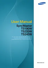 Samsung TS220W User Manual