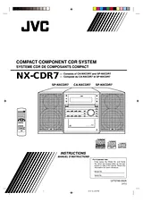 JVC NX-CDR7 Справочник Пользователя