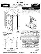Dacor DTO230W Design Guide