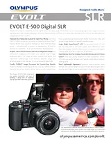 Olympus evolt e-500 Brochura
