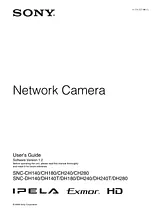 Sony SNC-CH140 Справочник Пользователя