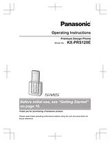 Panasonic KXPRS120E Operating Guide