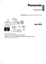 Panasonic MKF800 Mode D’Emploi