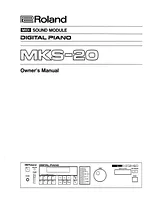 Roland MKS-20 User Manual