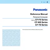 Panasonic CF-W8 Manual Do Utilizador