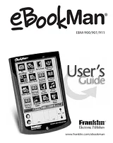 Franklin EBM-911 Справочник Пользователя