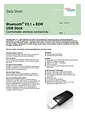 Fujitsu USB-BT Stick V2.1 S26391-F7137-L1 Leaflet