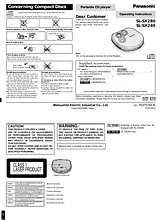Panasonic SL-SX280 Справочник Пользователя