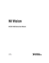 National Instruments NI CVS-1450 Series Benutzerhandbuch