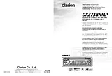 Clarion DXZ738RMP Manuel D’Utilisation