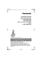 Panasonic KXTG2521HG Mode D’Emploi