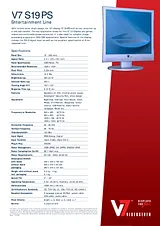 V7 19“display V7 S19PS S19PS 产品宣传页