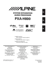 Alpine PXA-H800 Benutzeranleitung