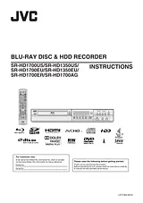 JVC SR-HD1700US/SR-HD1350US/ SR-HD1700EU/SR-HD1350EU/ SR-HD1700ER/SR-HD1700AG 사용자 설명서