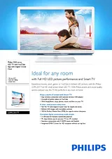 Philips LED TV with YouTube App 22PFL3517T 22PFL3517T/12 Leaflet